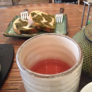 Salon de thé, Autre thé, cake matcha, Mouffetard, Paris, 75005