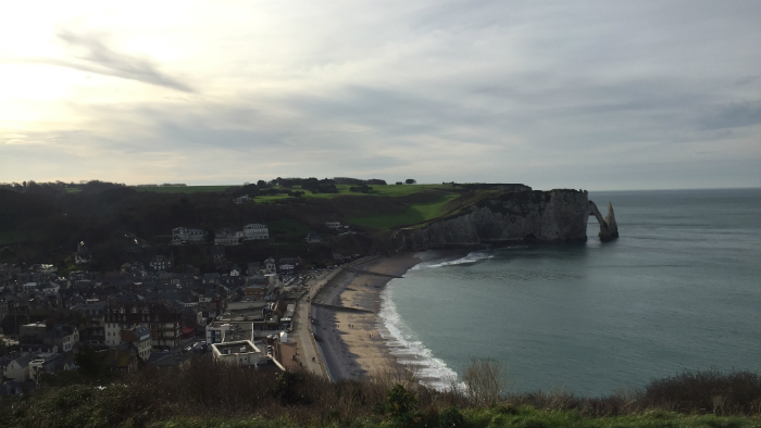 Etretat. Noel 2015. La Nantaise à Paris