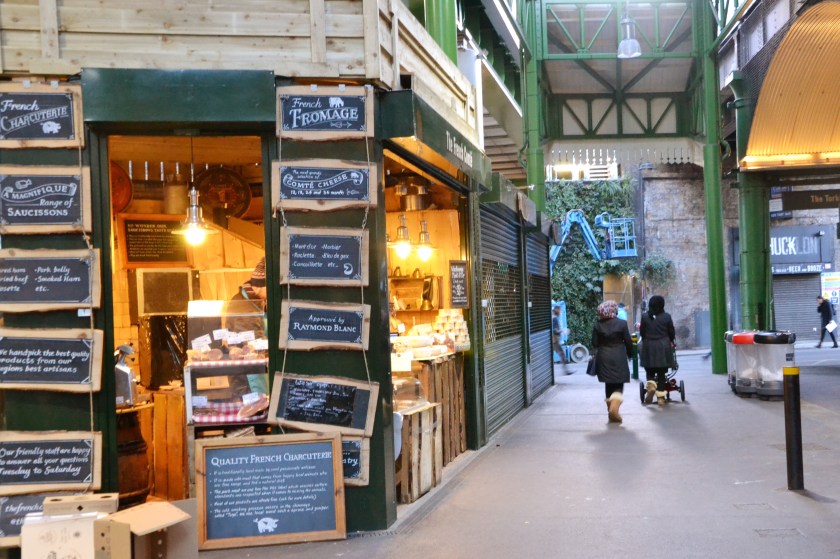 Londres. Borough Market. La Nantaise à Paris