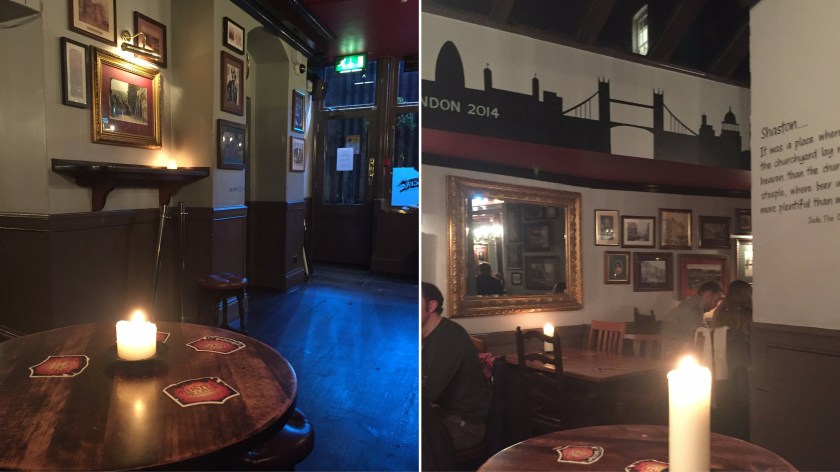 Londres. The Shaston Arms. La Nantaise à Paris (1)